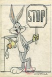 Bugs Bunny Animation Art Bugs Bunny Animation Art Bugs Bunny: Stop on the Lot